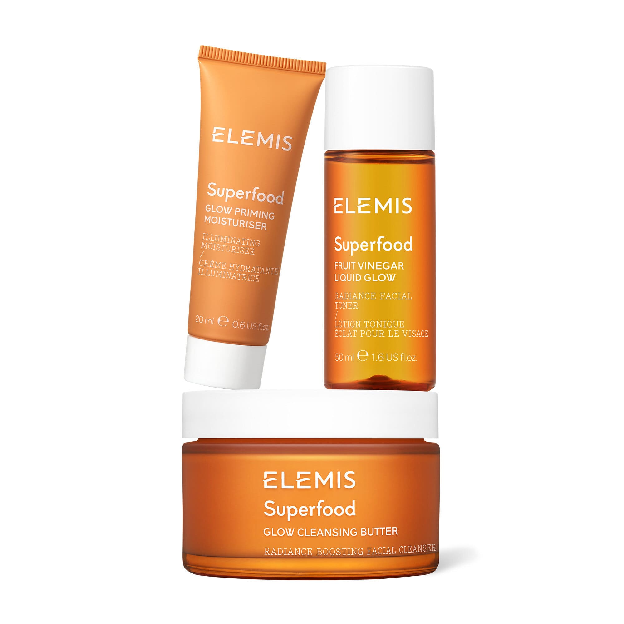 Суперфуд Тріо Здорова шкіра ELEMIS Superfood The Glow-Getters Trilogy Gift Set